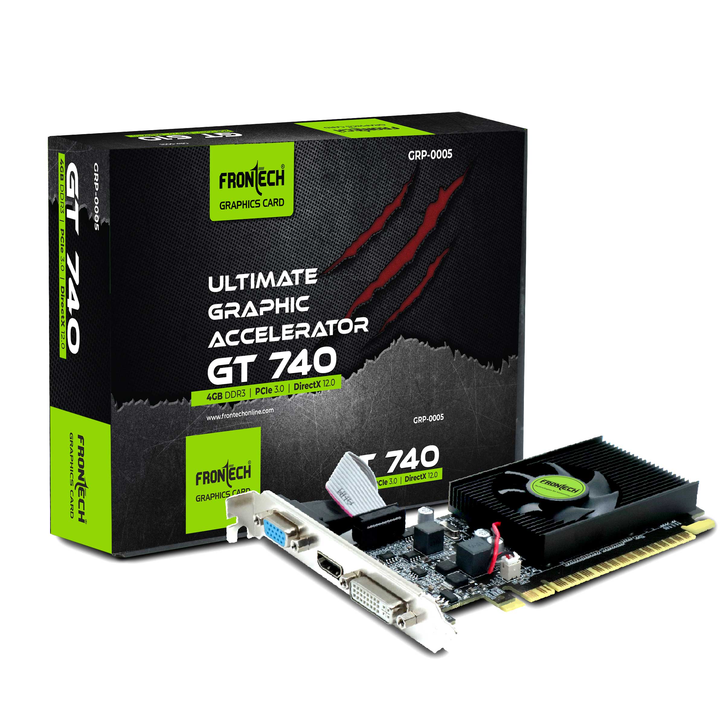 Frontech GT 740 Graphics Card with 4 GB DDR3 (GRP-0005) Frontech GT 740 Graphics Card with 4 GB DDR3 (GRP-0005)
